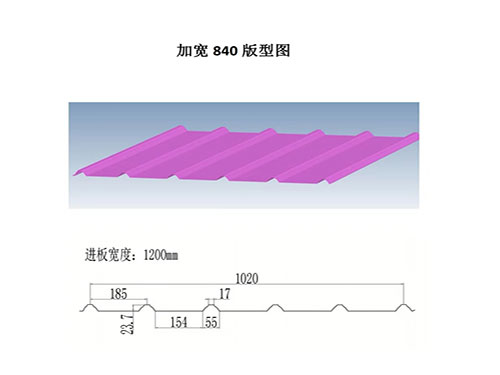 南寧NS-0011 加寬840板型圖