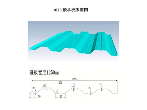 南寧NS-004 1025樓承板板型圖