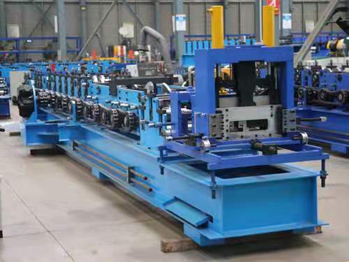 南寧Auto interchangeable CZ purlin roll forming machine