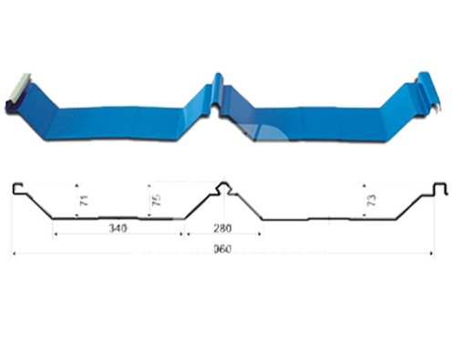 NS slip lock profile 960