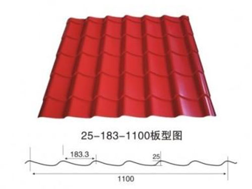 成都NS-008 25-183-1100 glazed tile profile drawing